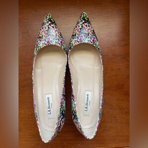 LK Bennett London women’s low heels, size 39 1/2 (about 8 1/2 US)